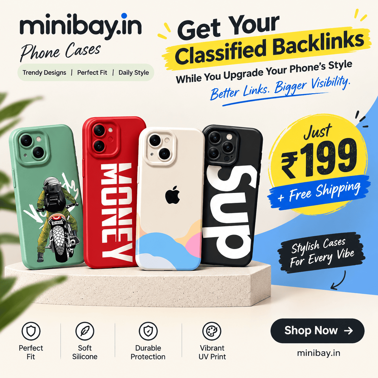 Clean & Classic iPhone Cases for Everyday Use | MiniBay