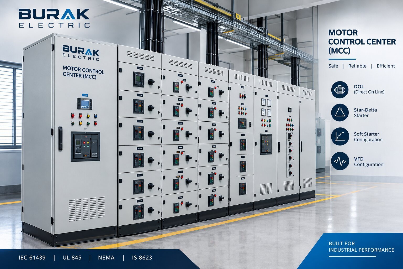 MCC Panel Supplier for Industrial Motor Control Needs